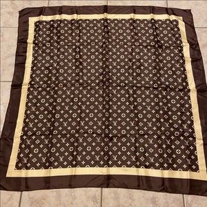 Authentic LV scarf 35 inches